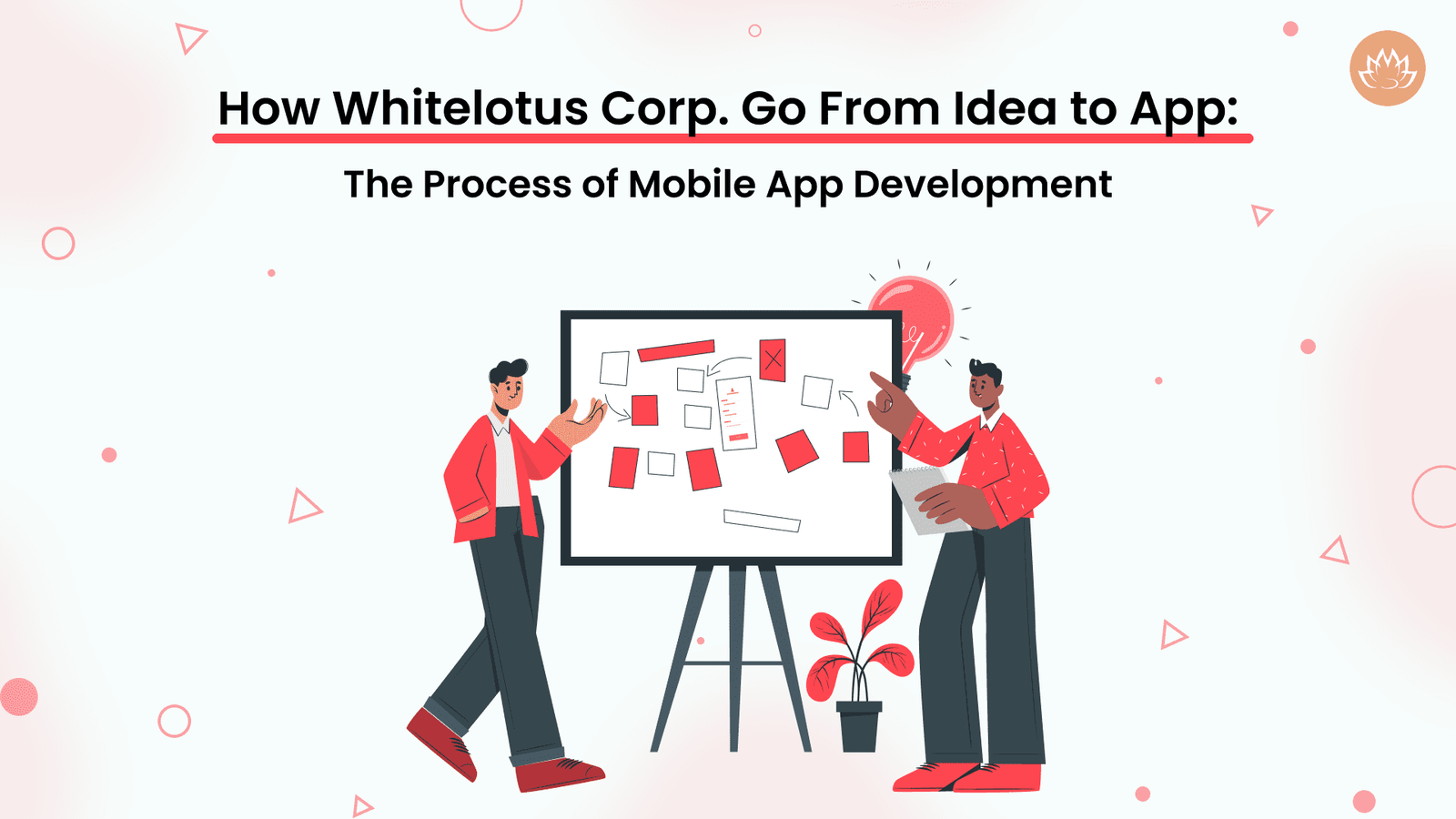 How Whitelotus Corp. Go From Idea to App_ The Process of Mobile App Development