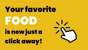 Use- Your favorite food is now just a click away! 