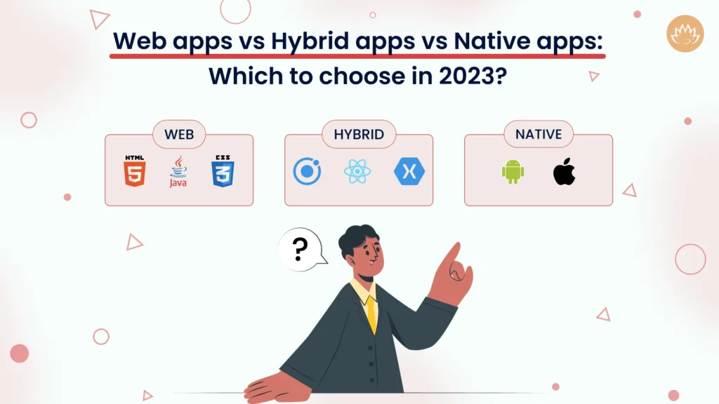 Web apps vs Hybrid apps vs Native apps Which to choose in 2023