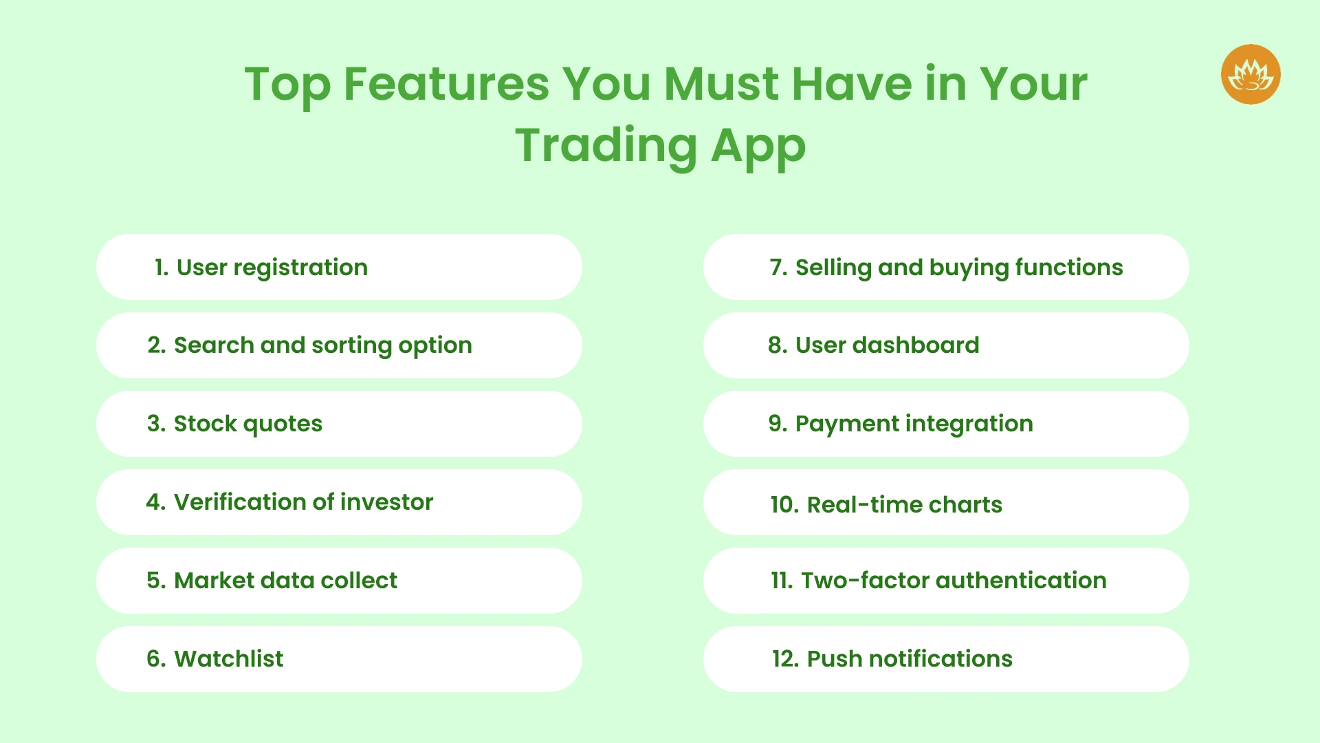 Top Features You Must Have In Your Trading App