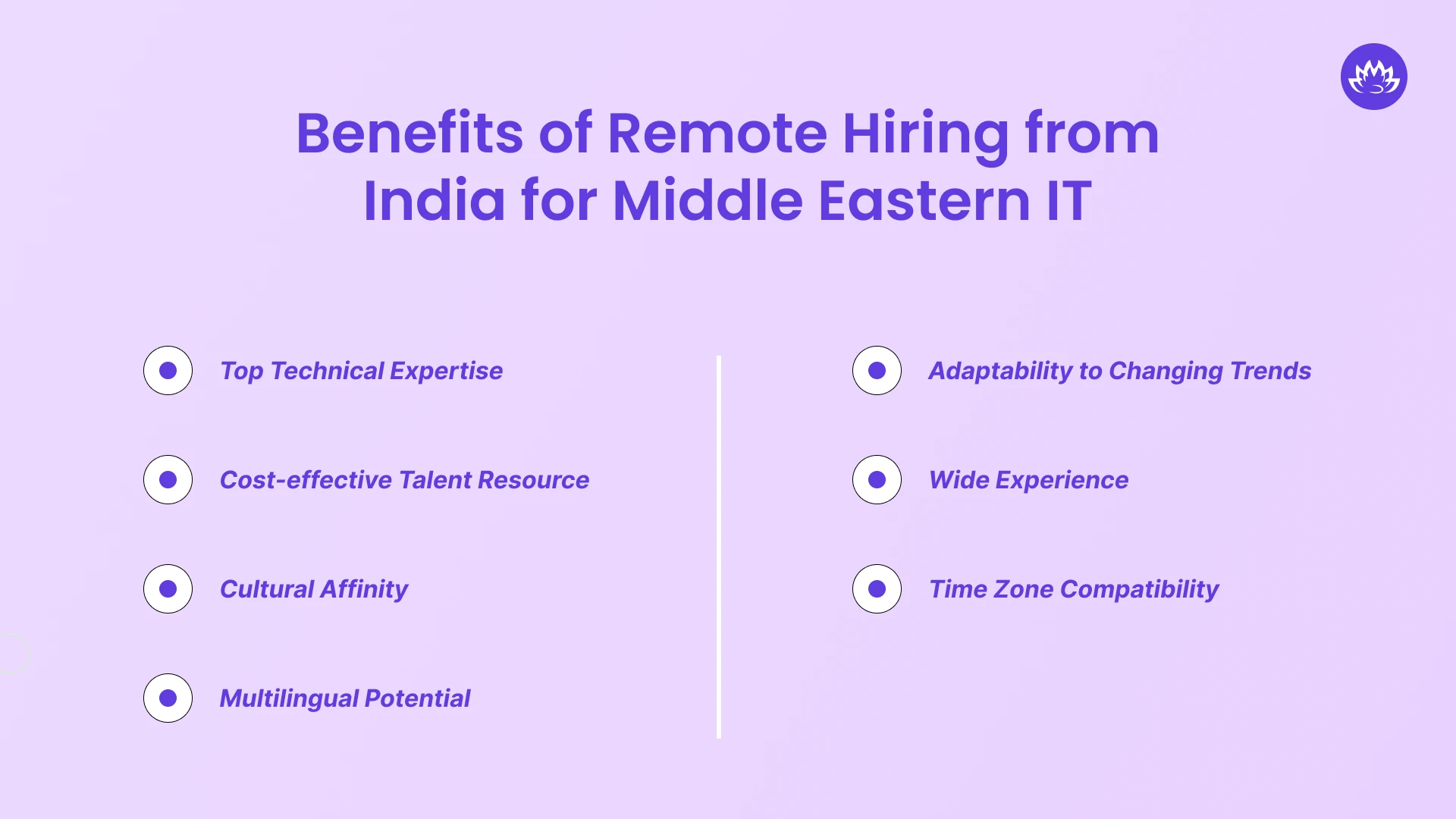 Benefits of Remote Hiring from India for Middle Eastern IT