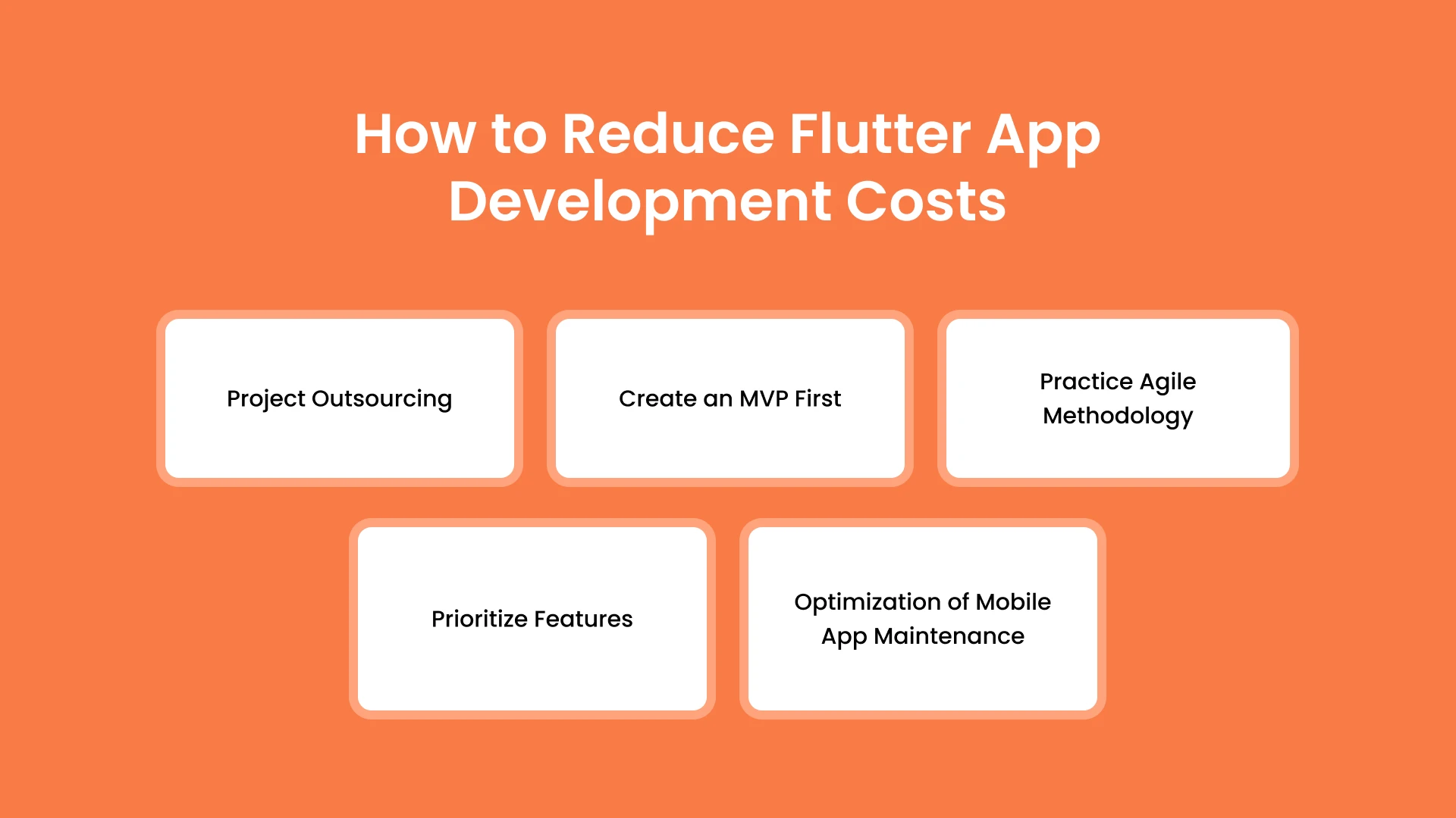 How to Reduce Flutter App Development Costs